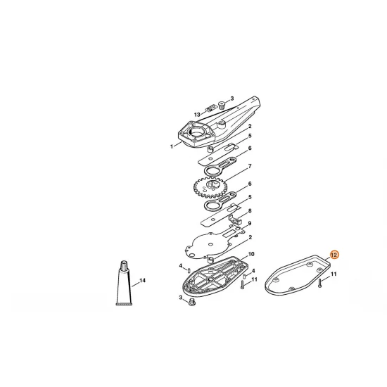 STIHL  Płyta ochronna 4230 641 6600